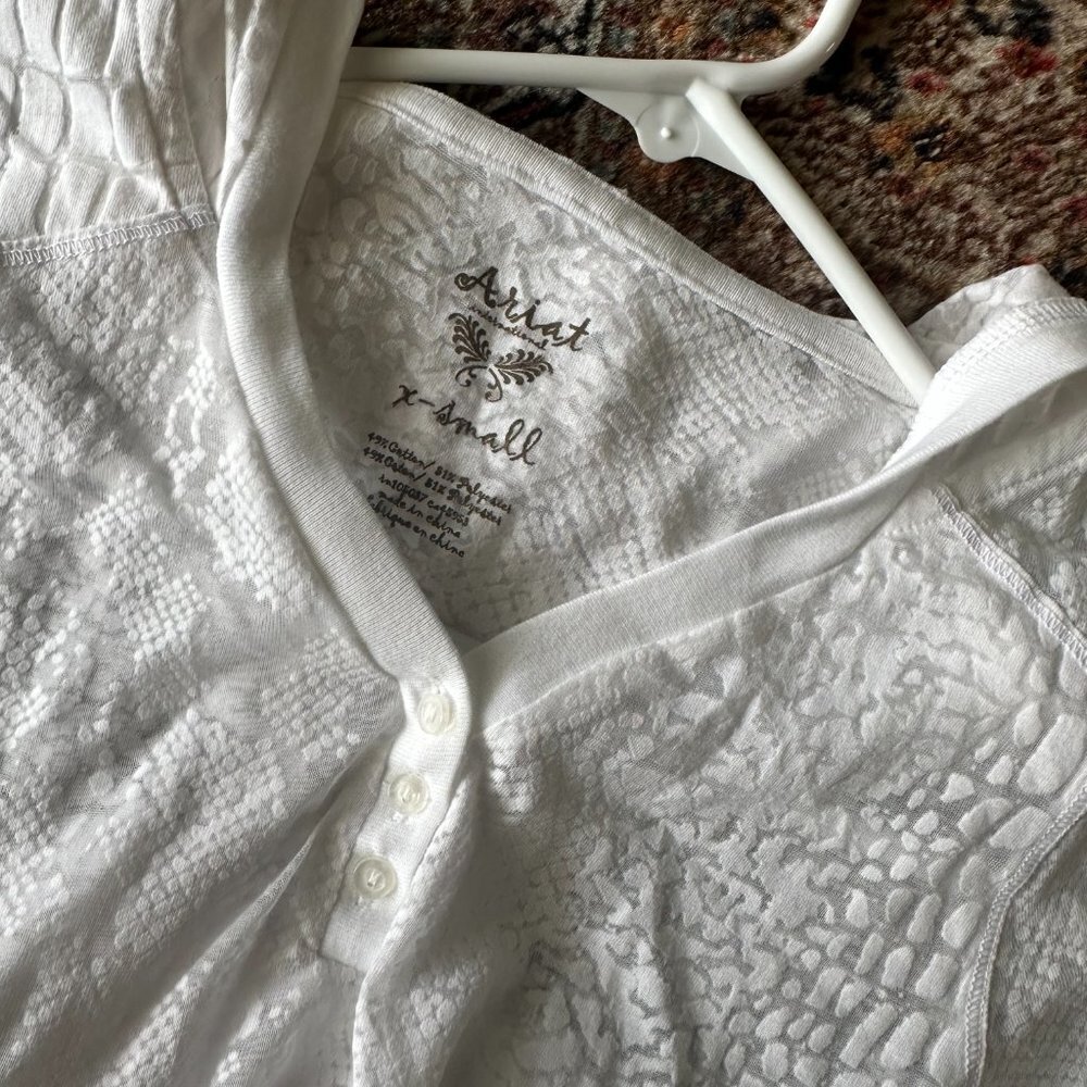Lightweight See-Through Hooded JACKET XS - Picture 7 of 8
